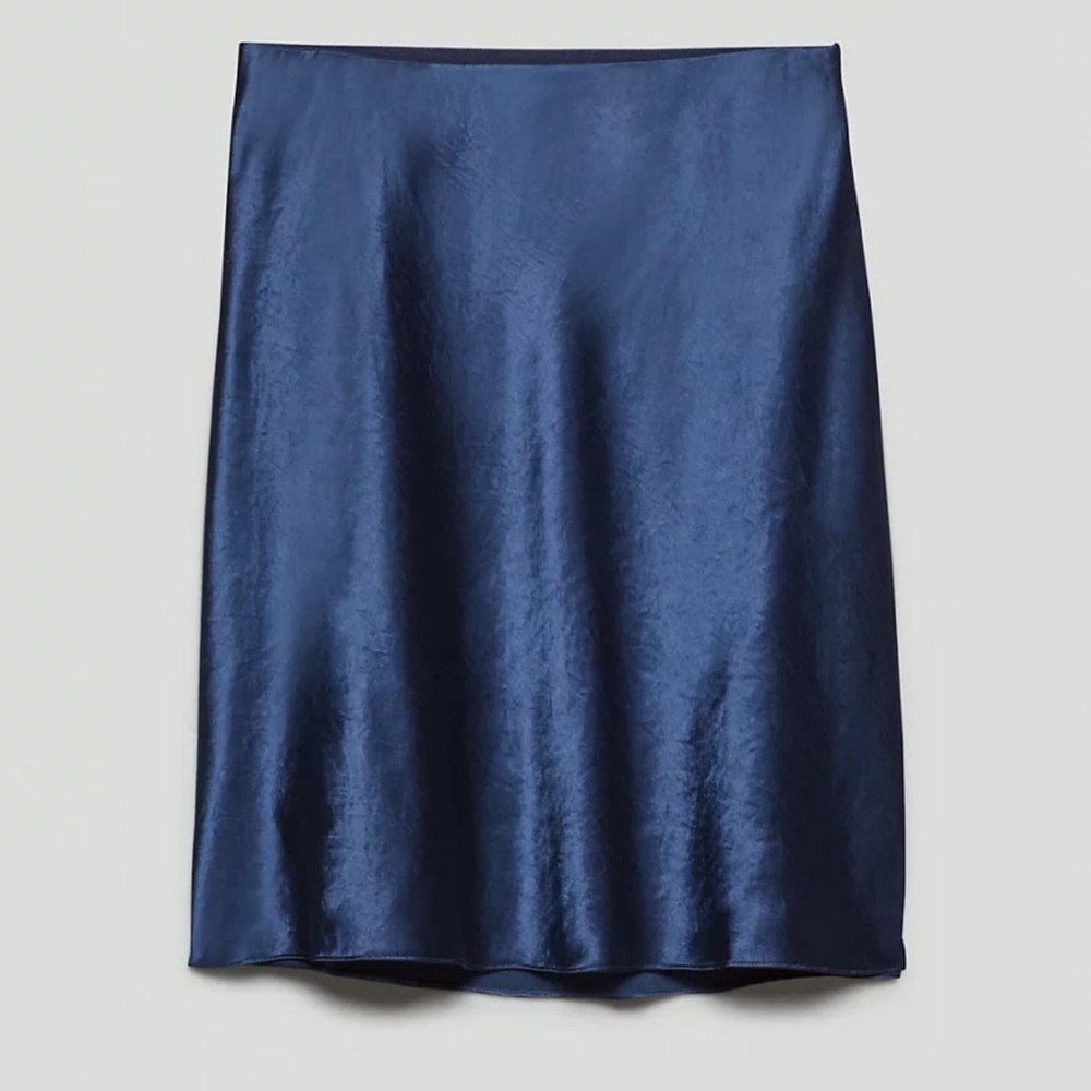 Babaton Slip Mini Skirt in Starboard